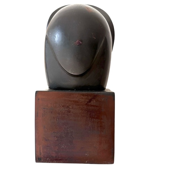 elephant WEST ELM figure black mid-century abstract 3x6.5 Ferdinand Parpan - Picture 10 of 13